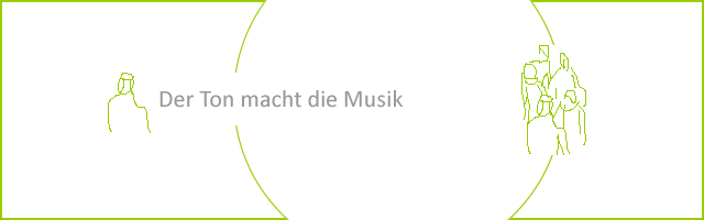 Der Ton Macht Die Musik Zitat Leben Zitate