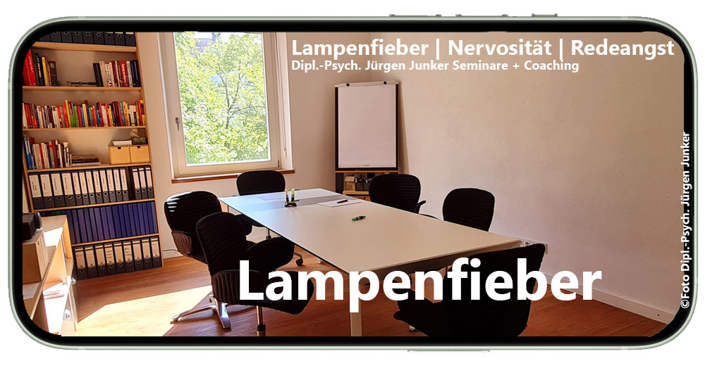 Lampenfieber und Stresscoaching Seminare in Aschaffenburg -Seminar Stress Coaching - Stressilienz Stress abbauen und Resilienz steigern - Dipl.-Psych. Jürgen Junker