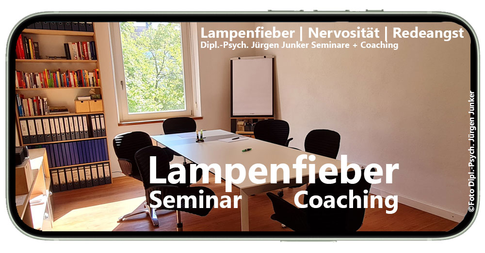 Lampenfieber Seminar und Lampenfieber Coaching